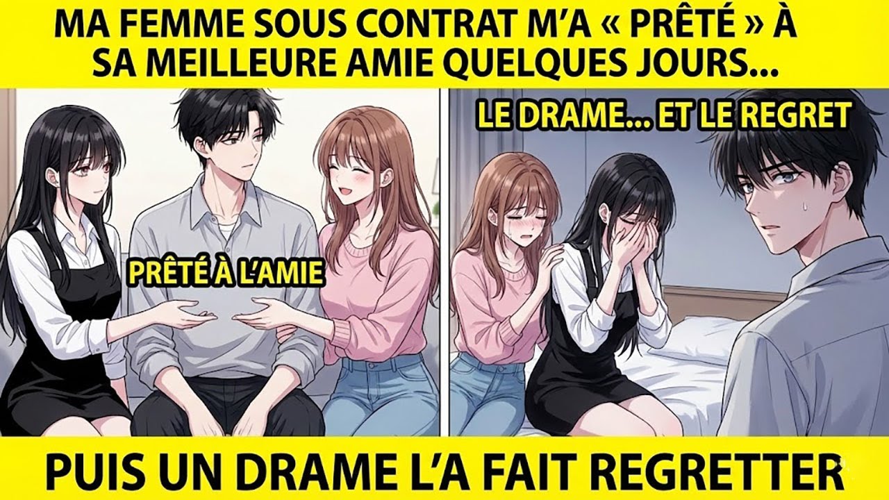 Ma femme sous contrat m’a « prêté » à sa meilleure amie quelques jours… puis un drame l’a fait regre