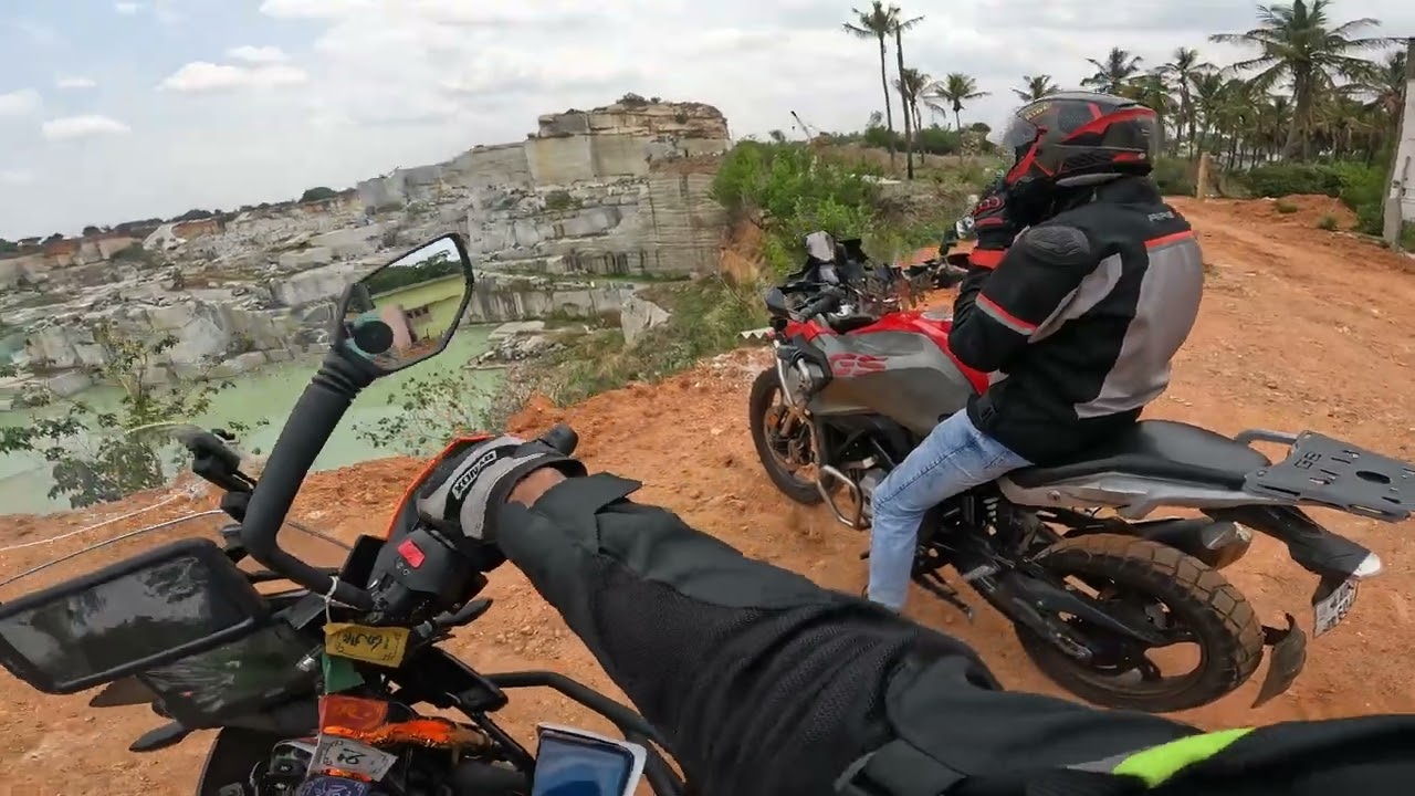 Weekend Ride - Bangalore to Sadahalli | Scenic Quarry Sunset Point 🌄 | WanderRoads
