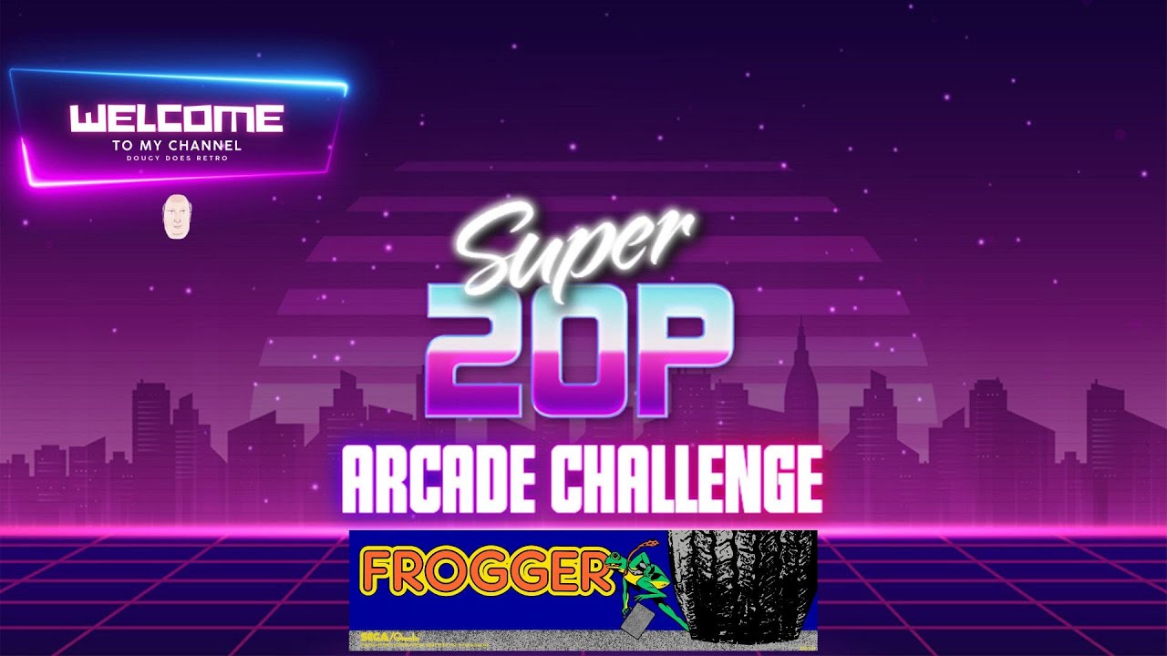 Retrotech100 Super 20p Arcade Challenge Frogger