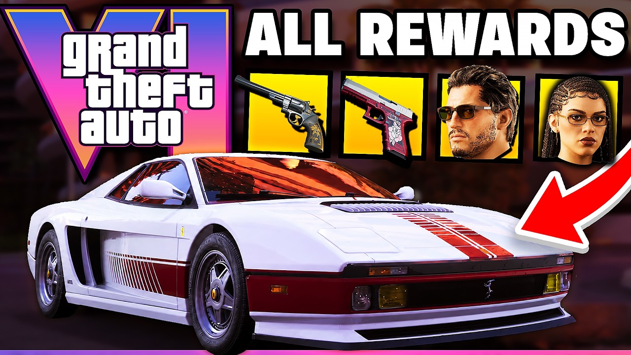 GTA 6 &mdash; ОГРОМНЫЕ НОВЫЕ НАГРАДЫ! НОВЫЙ транспорт, оружие и кастомизация!