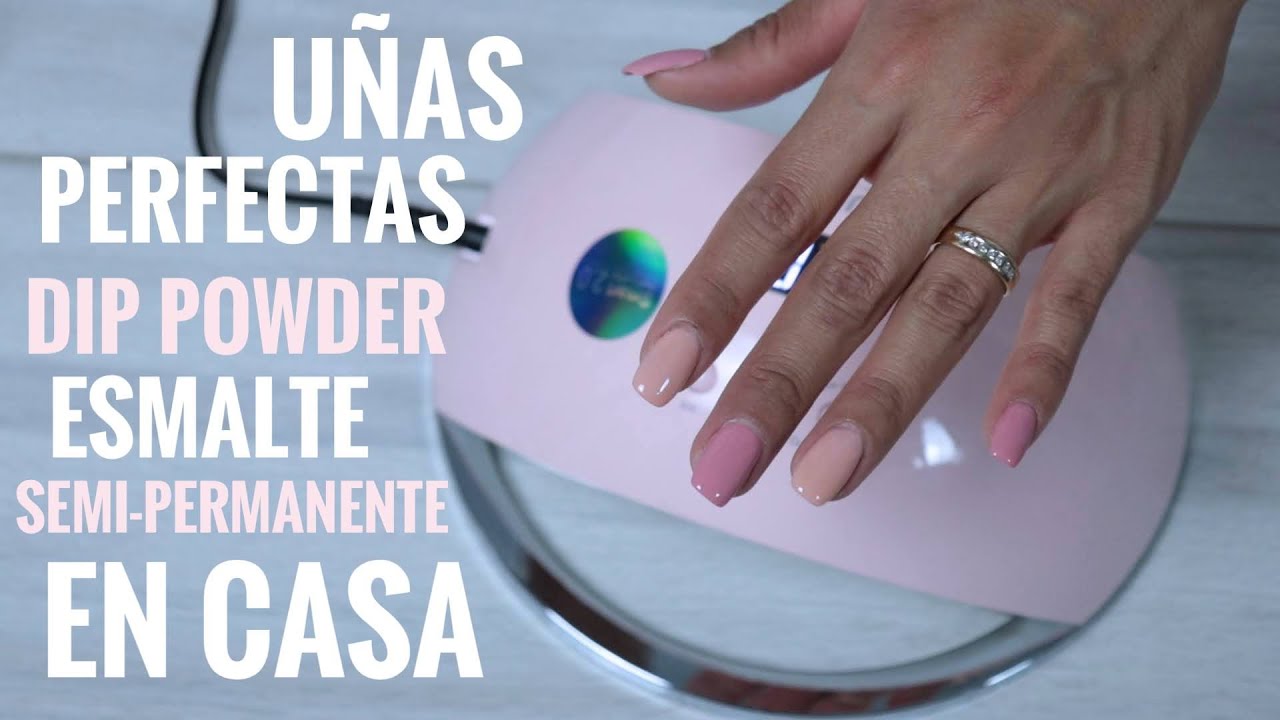 UÑAS PERFECTAS EN CASA DIP POWDER Y ESMALTE SEMI-PERMANENTE│Carito Ossa Prada
