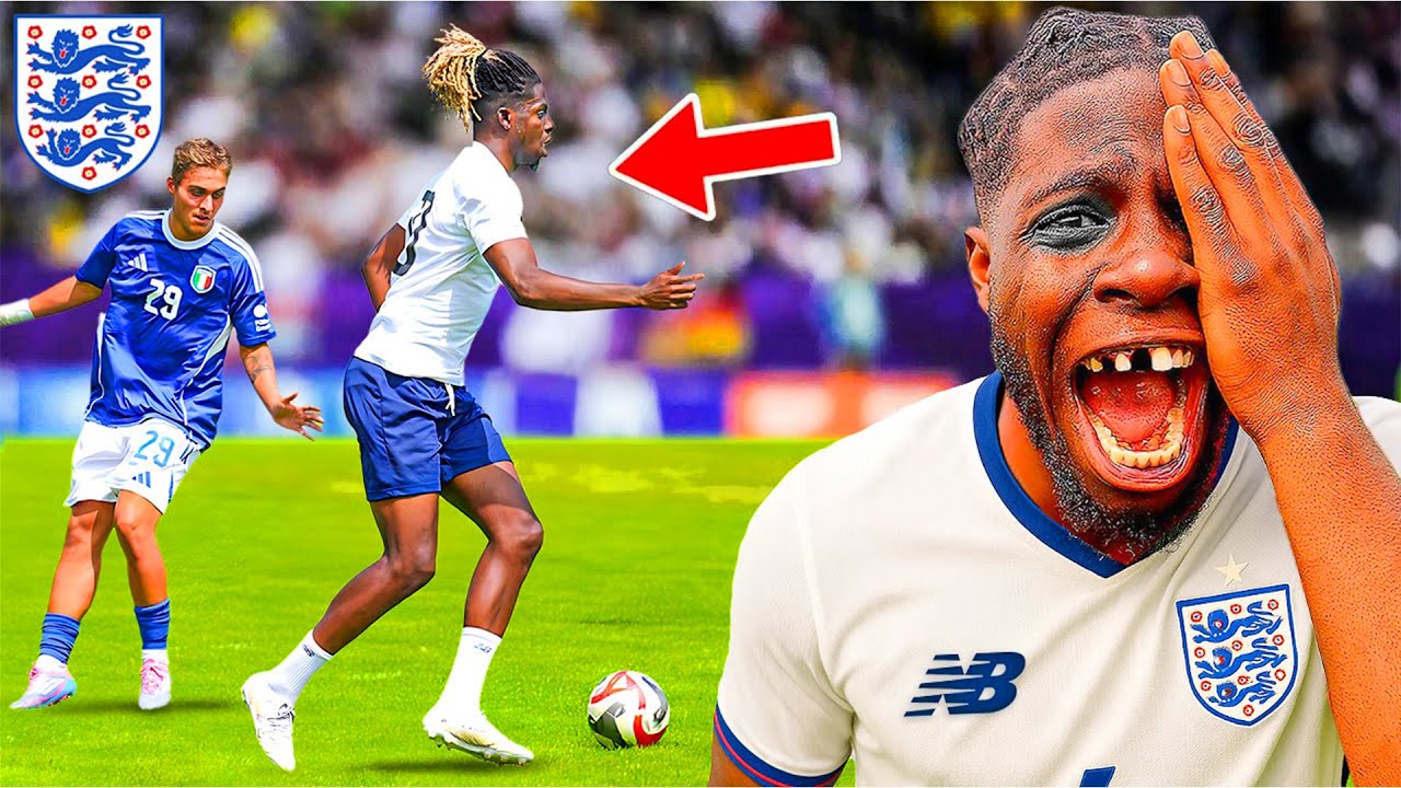 I Played In A Euro 2025 Football Match vs ITALY
