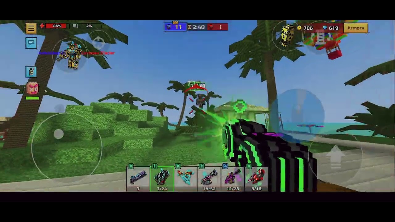 Pixel Gun 3D Let’s Play Tournaments. #1