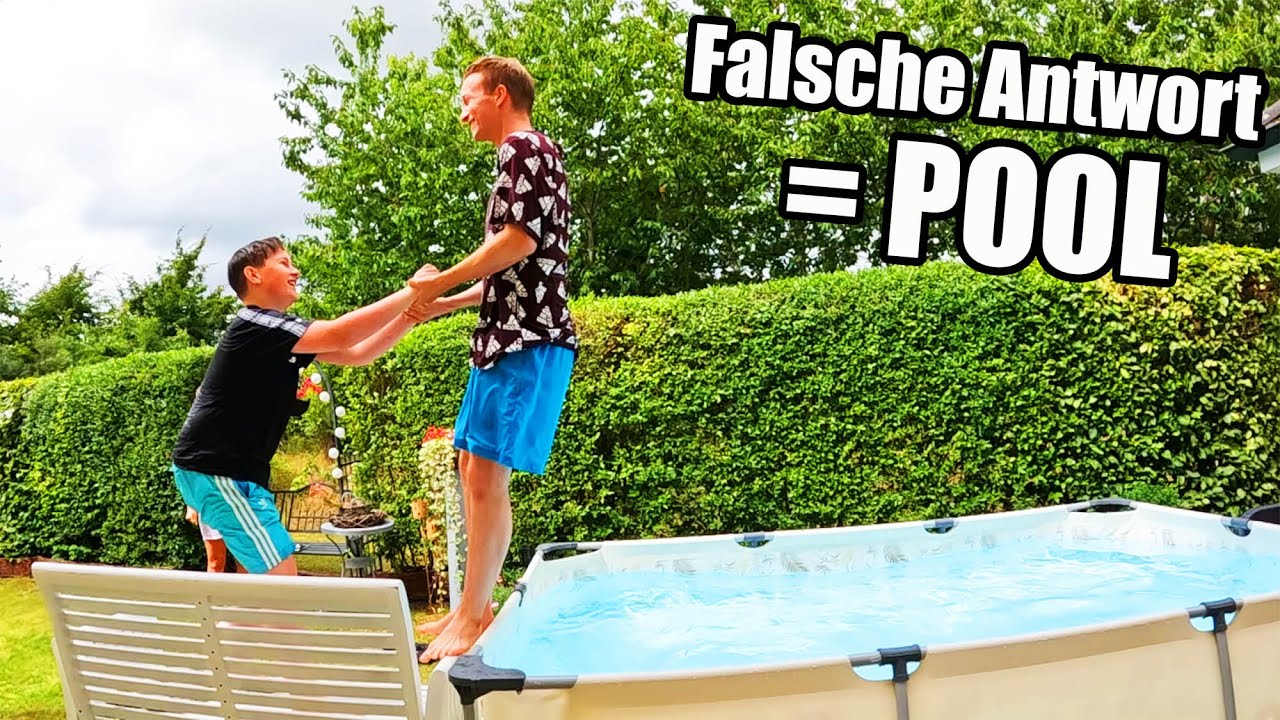 Falsche Antwort = POOL 💦 TipTapTube