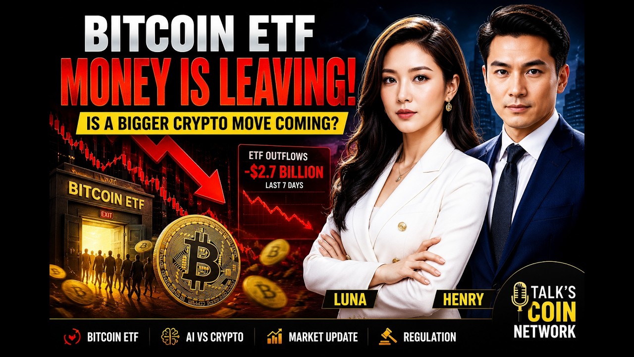 🚨 Bitcoin ETF Money Is Leaving&hellip; Is a Bigger Crypto Move Coming? | Luna & Henry Report