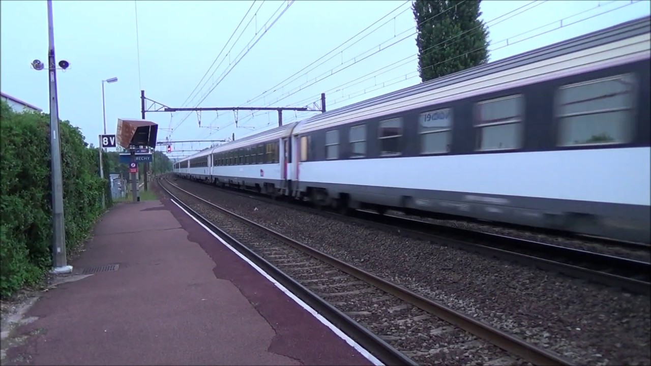 Des trains de nuit: Intercités et Euronight en France