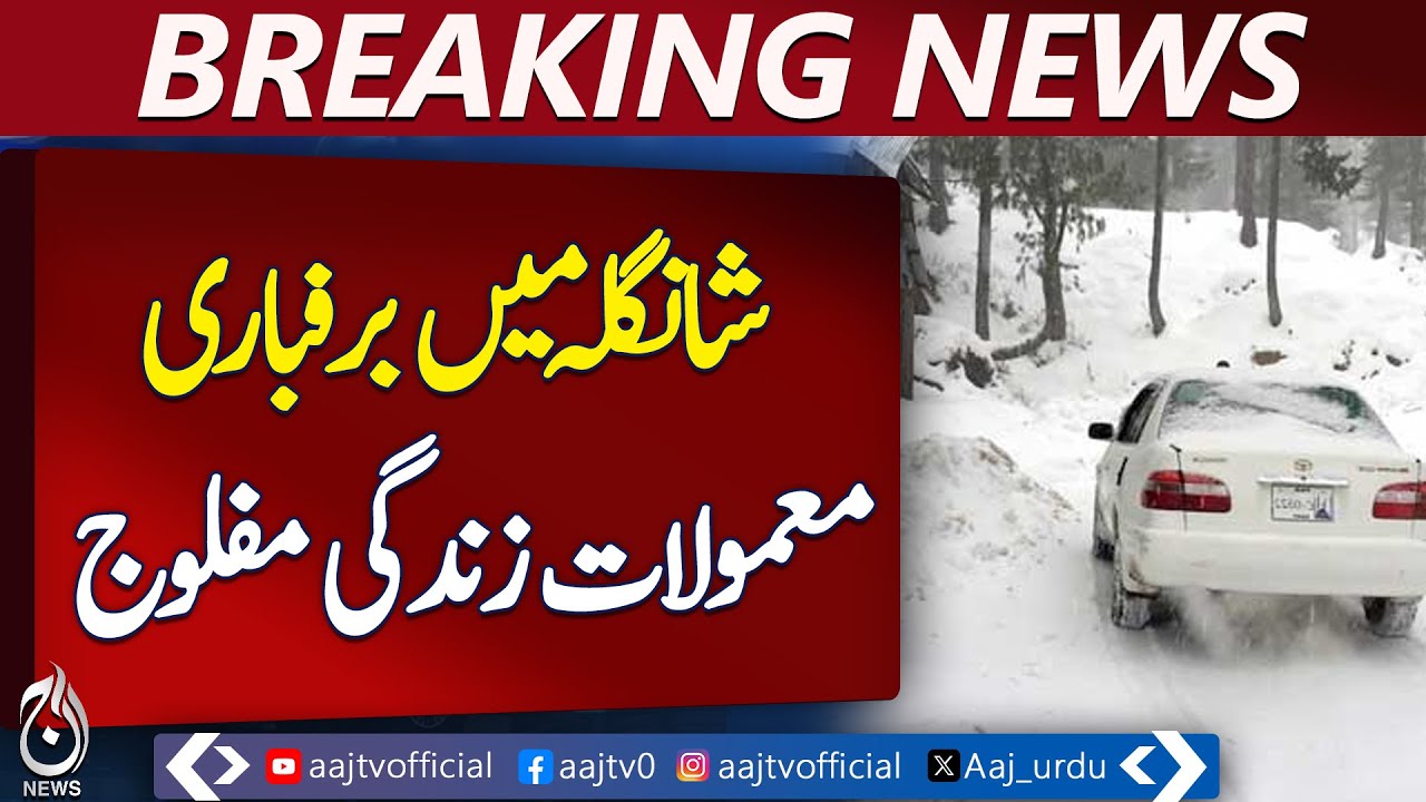 Shangla Snow Disruption | Roads Blocked After Heavy Snowfall | Vehicles Stranded -