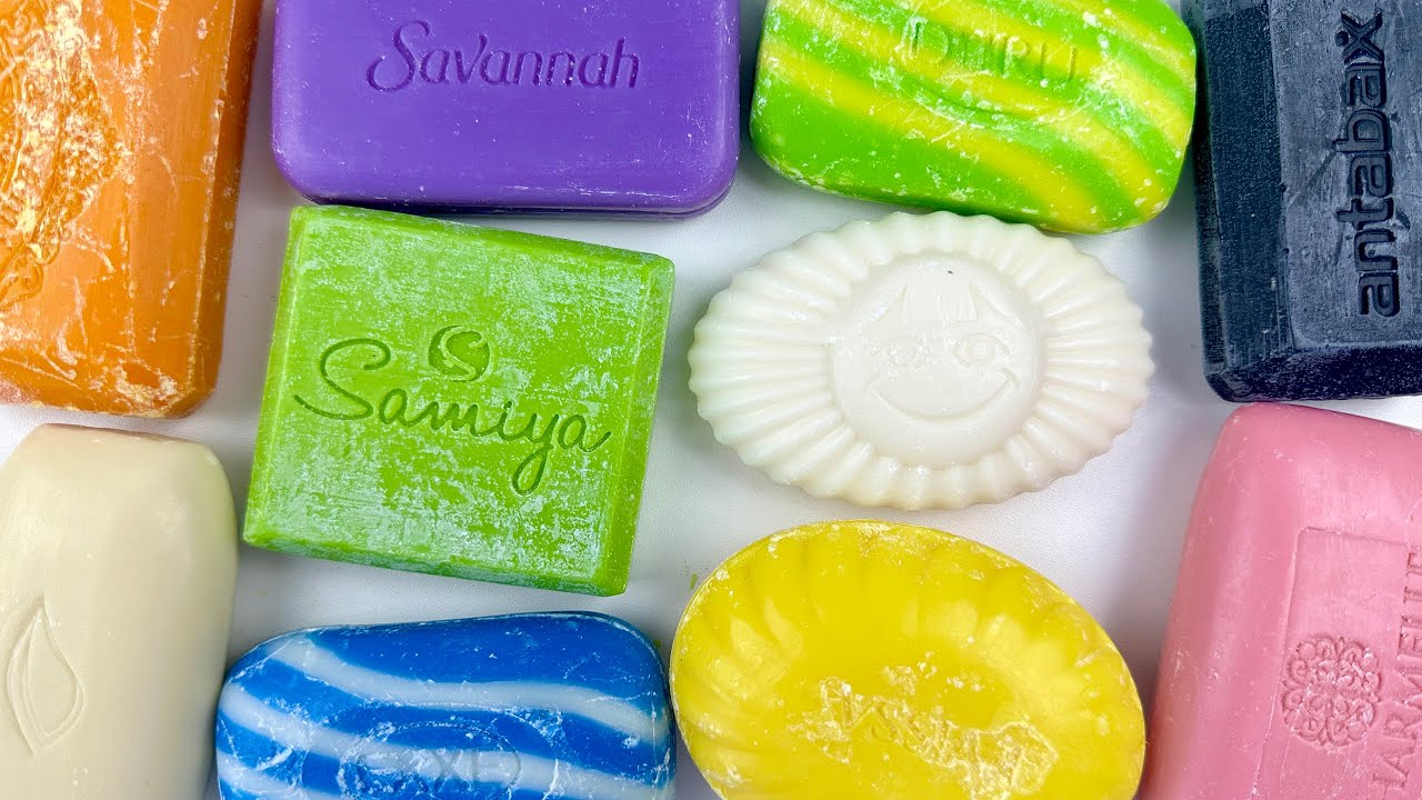 ASMR Carving soap. Soothing cutting soap | ASMR Soap.