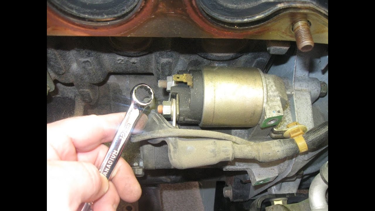DIY: (2004 - 2012) 2005 Mitsubishi Galant 2.4L, How to Replace Starter