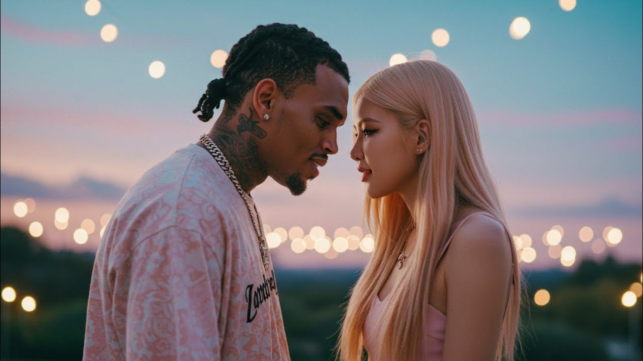 Chris Brown ft Rosé - Don’t Cry loud | Lyrics Video 