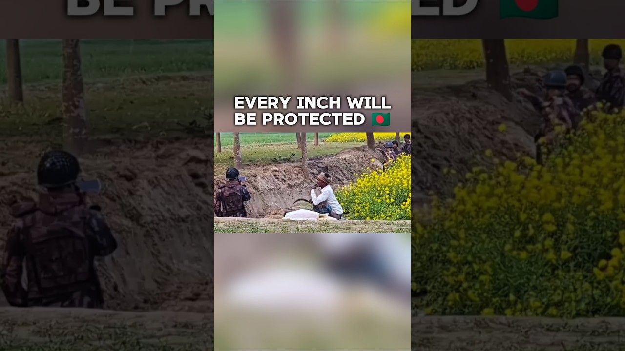 Farmer with BGB 💀 🇧🇩 Bangladesh India Border - Bangladesh Army Edit - Border Guard Bangladesh vs BSF
