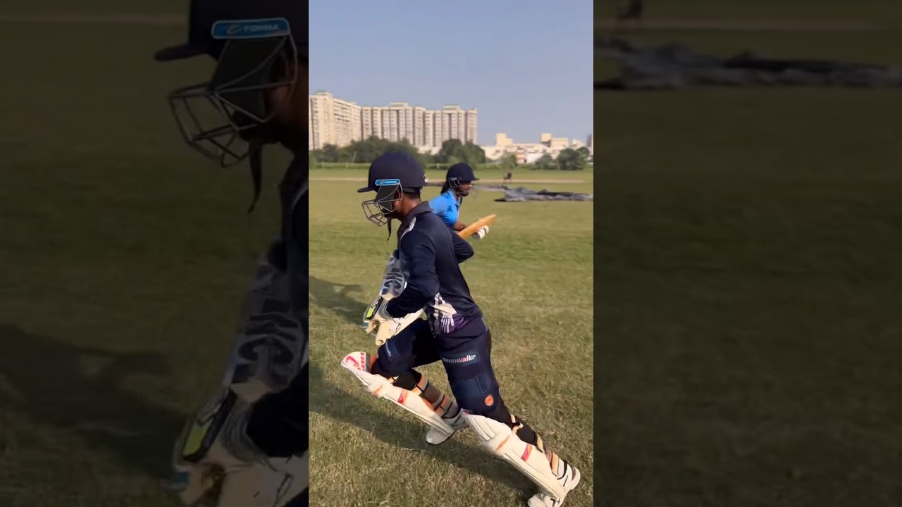 Running Between the Wickets Drill for Better Cricket Performance 🏏🔥#shorts #cricket