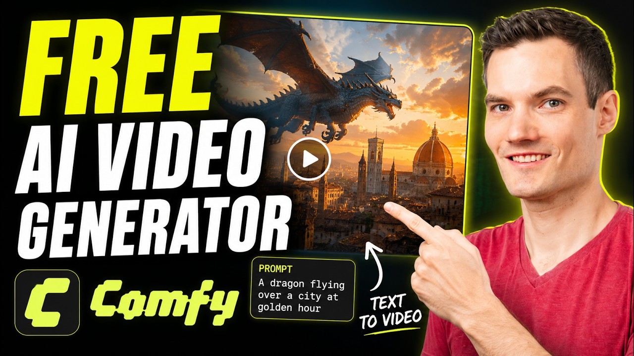 Free AI Video Generator on Your PC (ComfyUI Tutorial)