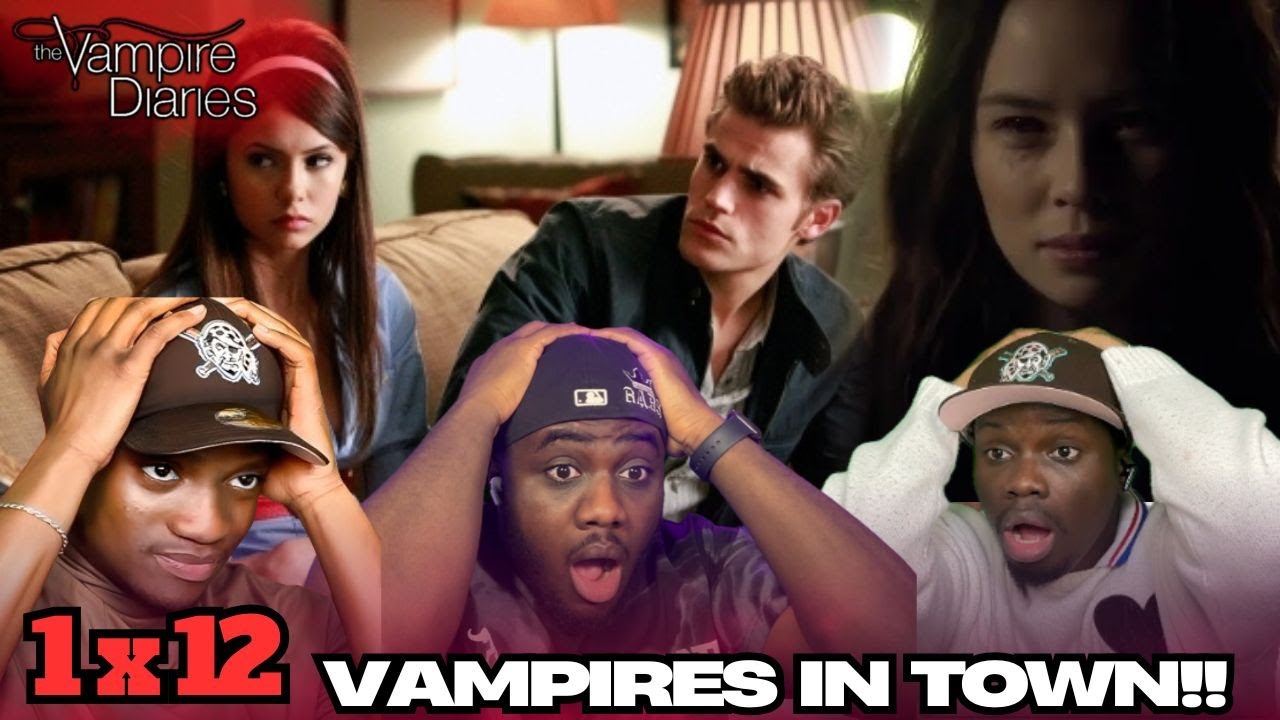 VAMPIRES EVERYWHERE!!! VAMPIRE DIARIES SEASON 1 EPISODE 12 REACTION/REVIEW