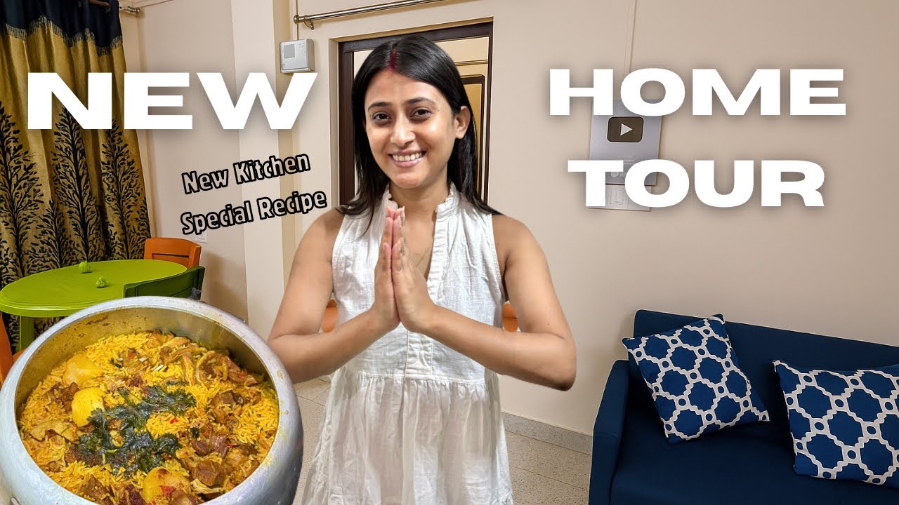 New Home Tour 🏠 | Notun Kitchen’ot Special Mutton Pulao 🥘 | Sumi&Suvi☁️
