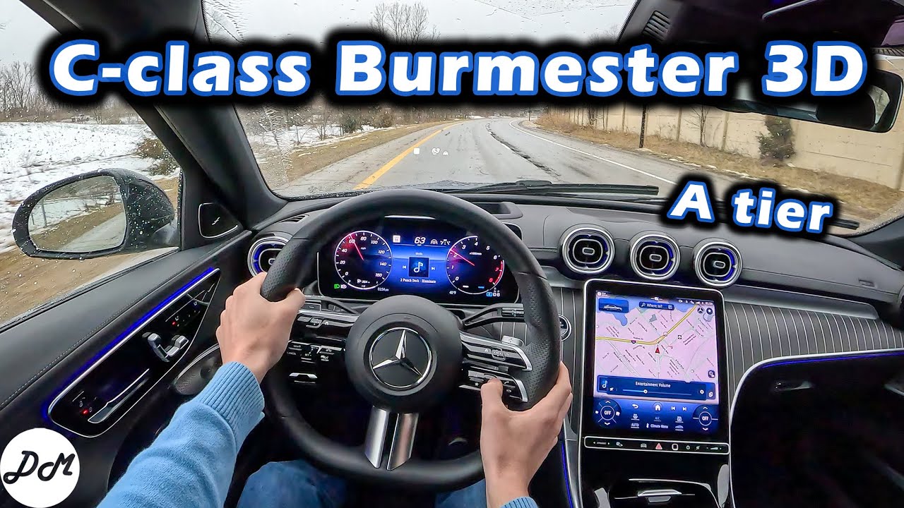 2022 Mercedes-Benz C-class – Burmester 3D Surround 15-speaker Sound System Review
