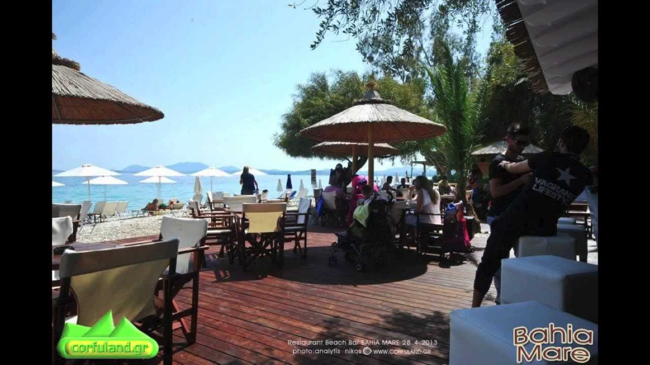Bahia Mare - Beach Bar Restaurant Barbati Corfu Greece!!!