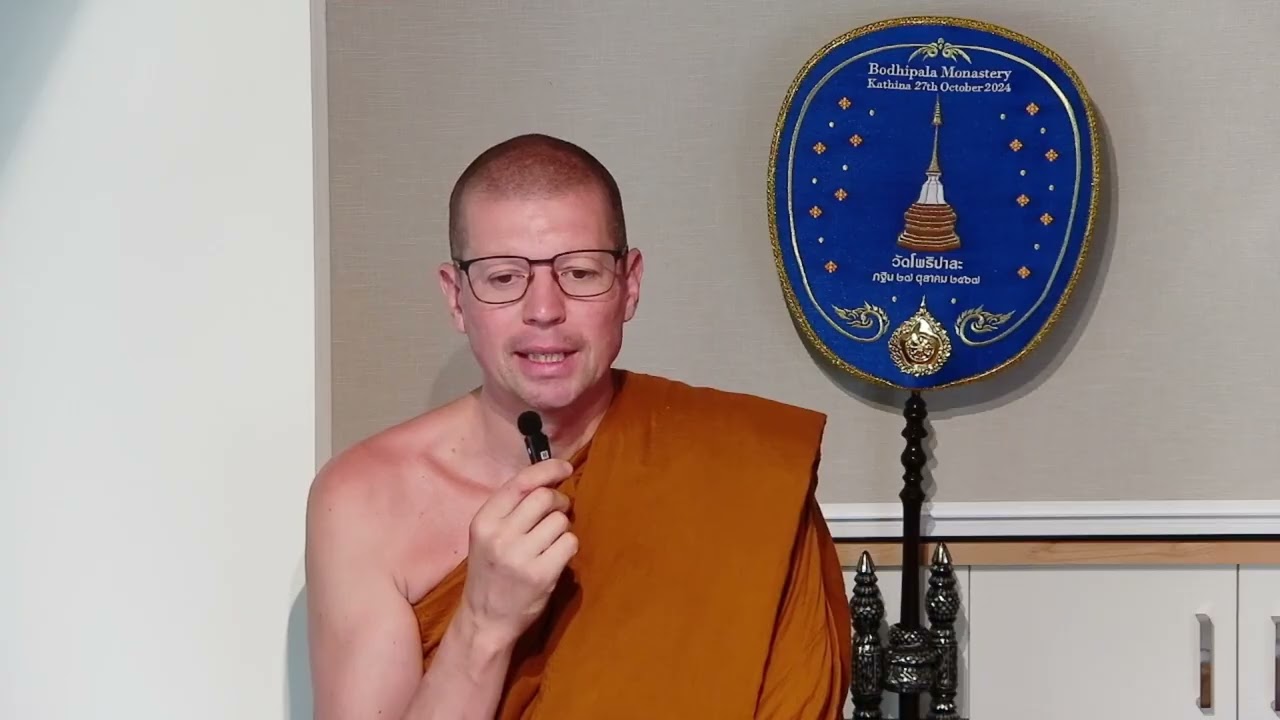 Looking After Visiting Monks- Dhamma Talk By Ajahn Nyanadipo