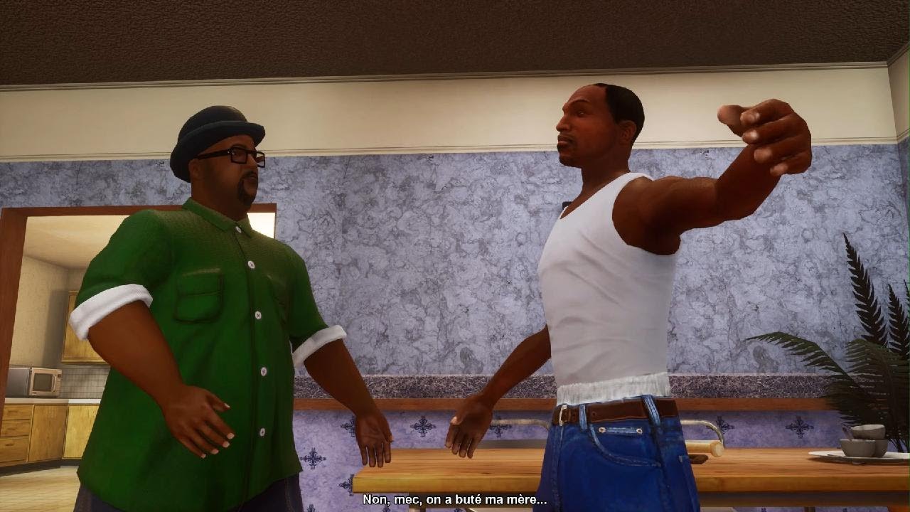 ÇA JOUE À GTA SAN ANDREAS DEFINITIVE EDITION #1 | DE RETOUR AU BERCAILLLLLLLL