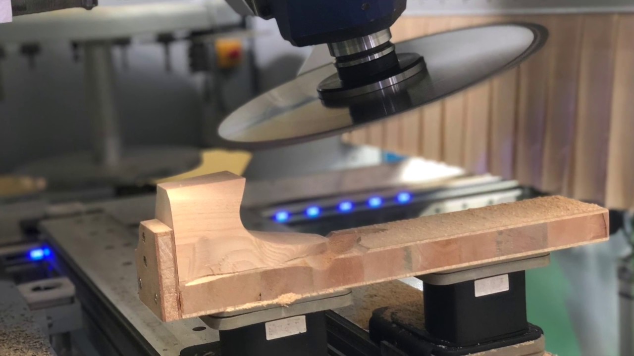 HOMAG 5軸CNC 加工動画１