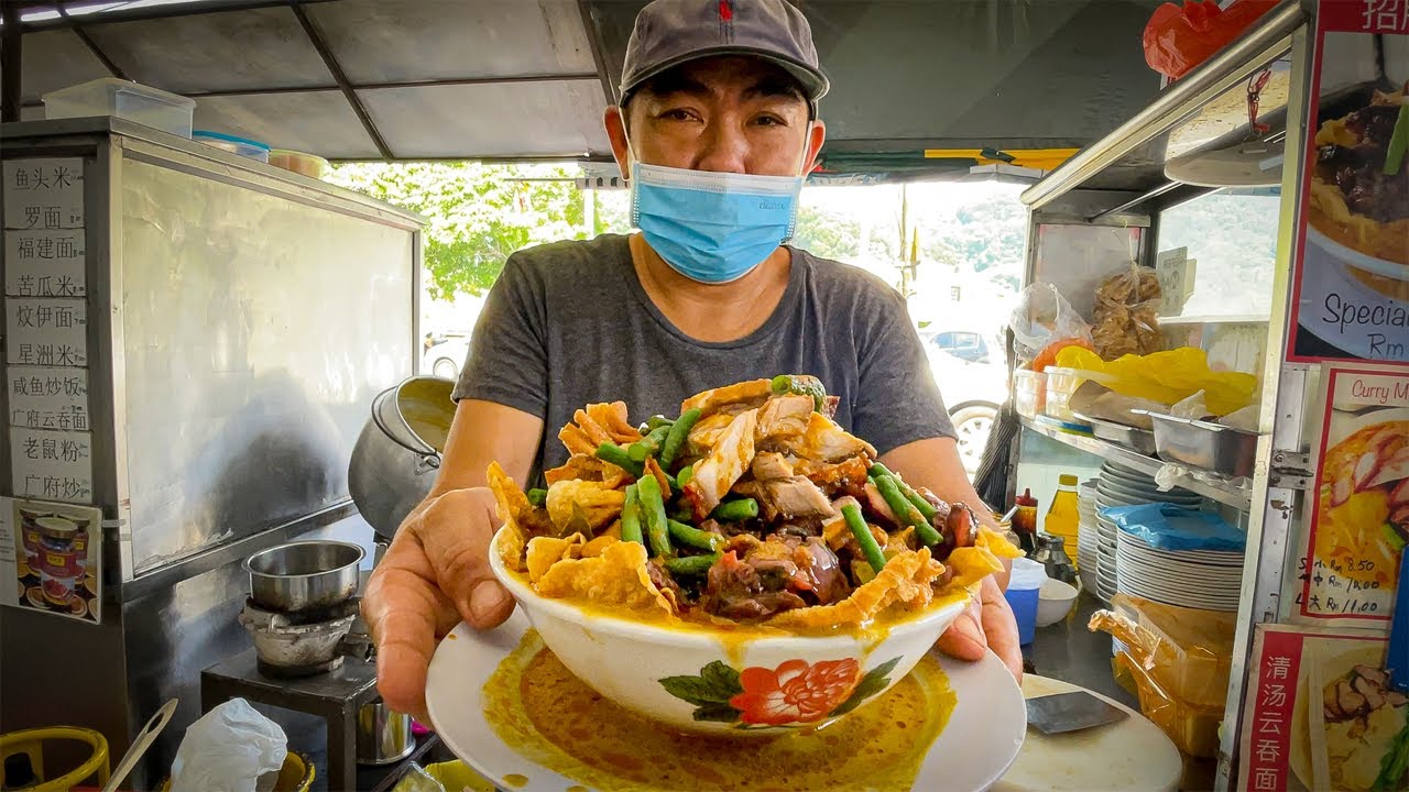Drool Worthy Malaysian Food - Big Bowl Curry Noodles
