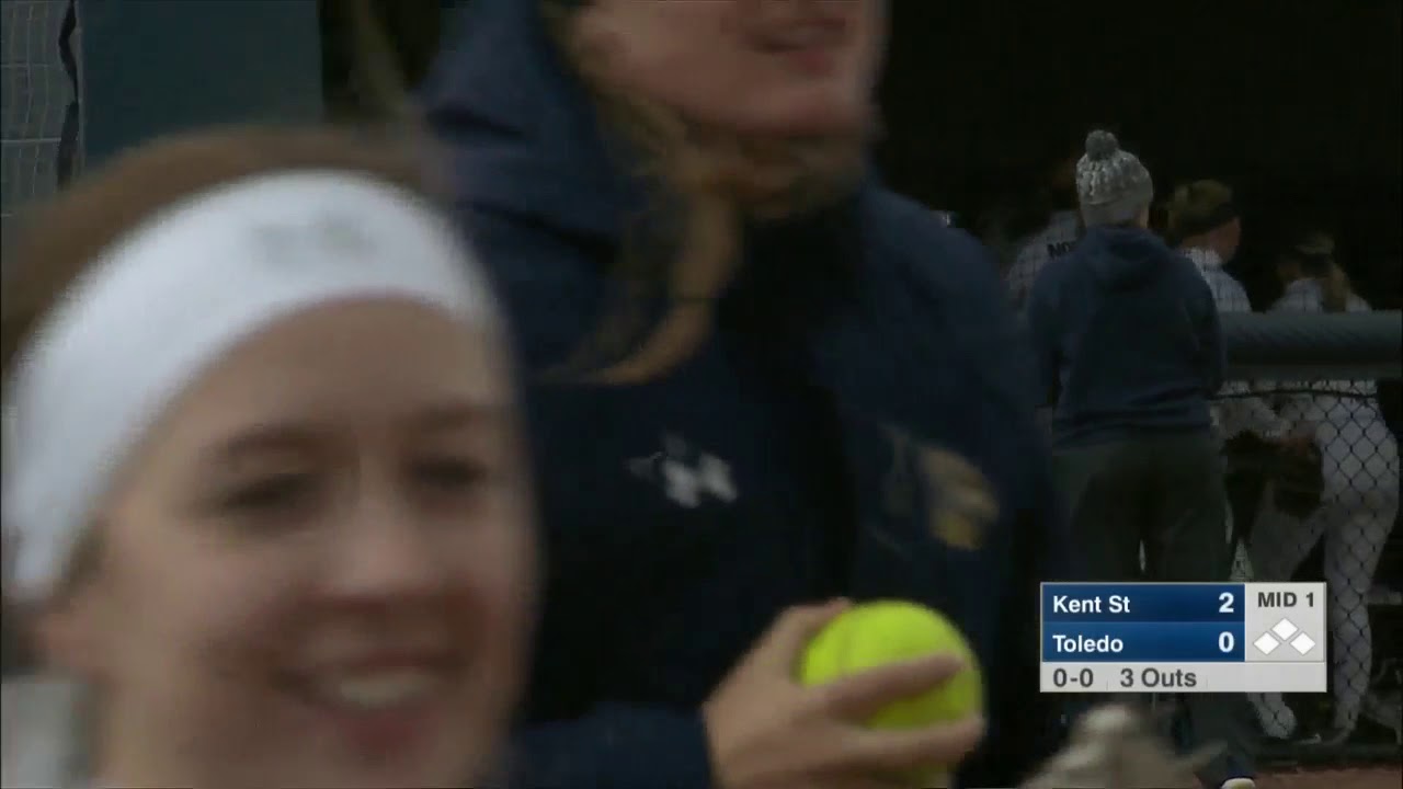 NCAA Softball 2019 :  Kent State vs  Toledo Mar 22
