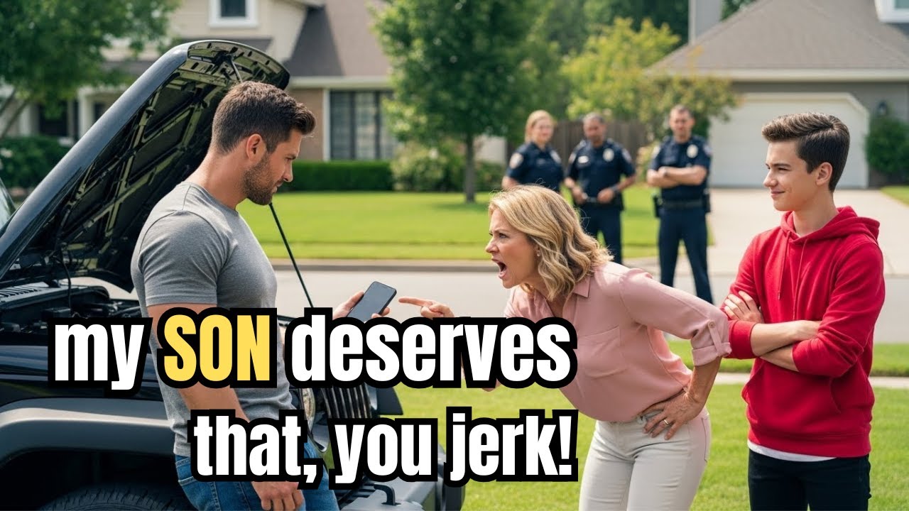 Karen’s Son Wanted My Jeep—He Thought It Was His Right, But He Didn’t Know I Had the State Attorney!