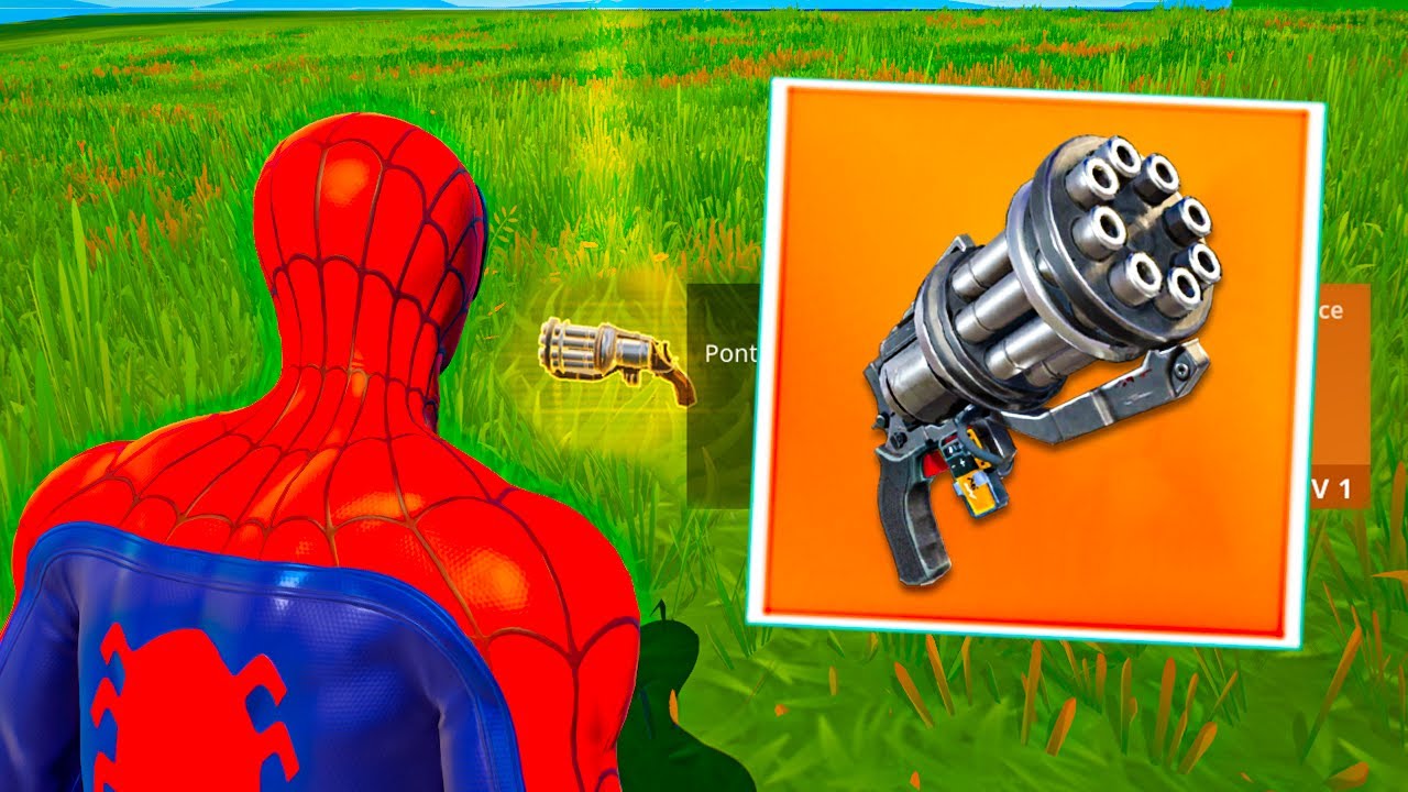 TESTEI ARMAS QUE NUNCA FORAM LAN&Ccedil;ADAS NO FORTNITE!