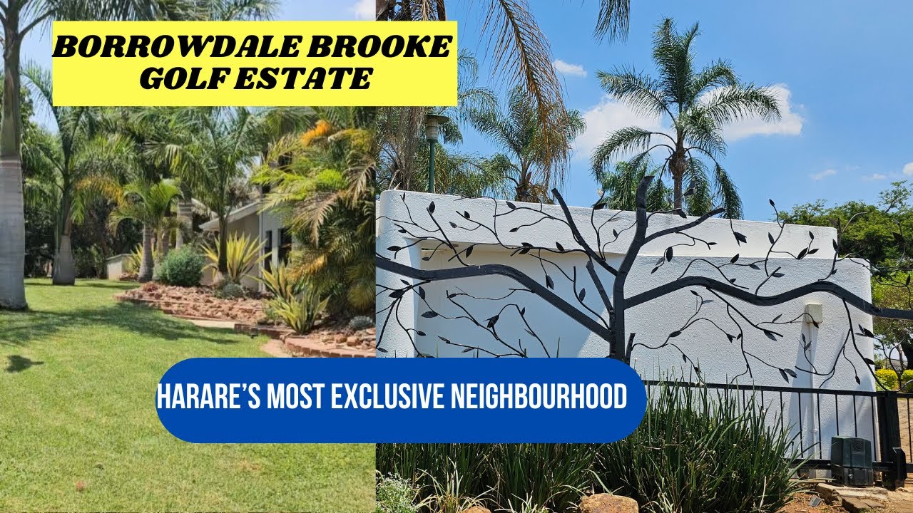 Drive Through  Borrowdale Brooke, Harare Zimbabwe | The Most Exclusive Neighbourhood