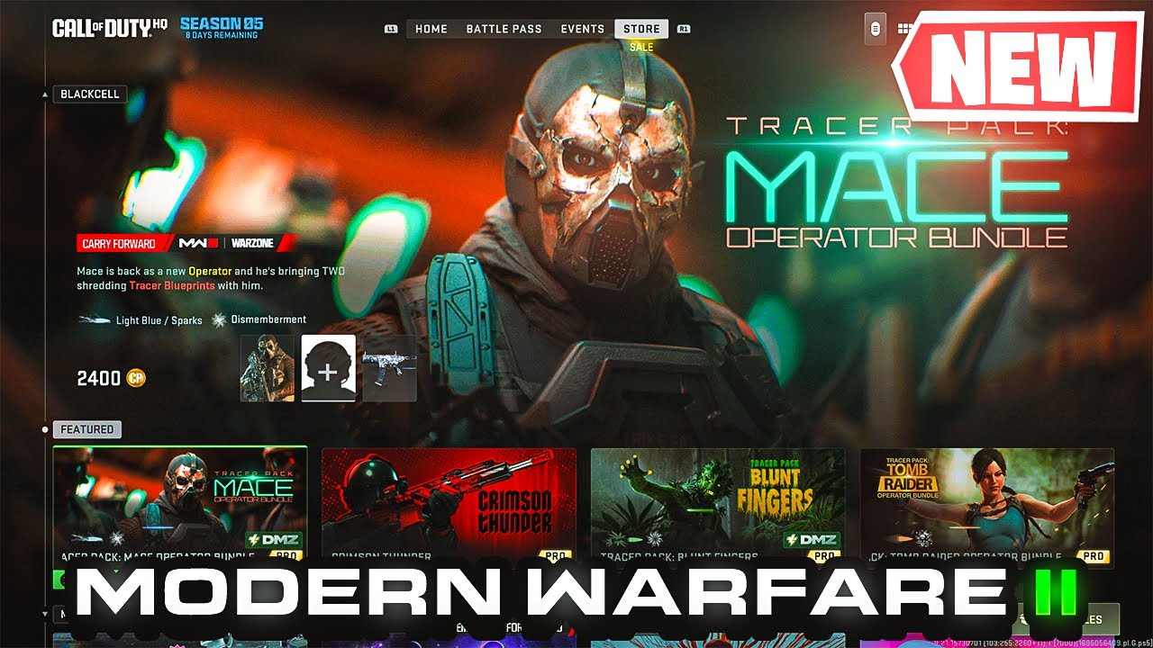 1 New STORE BUNDLE RELEASED In MODERN WARFARE 2 Season 5 RELOADED! 18/09/23