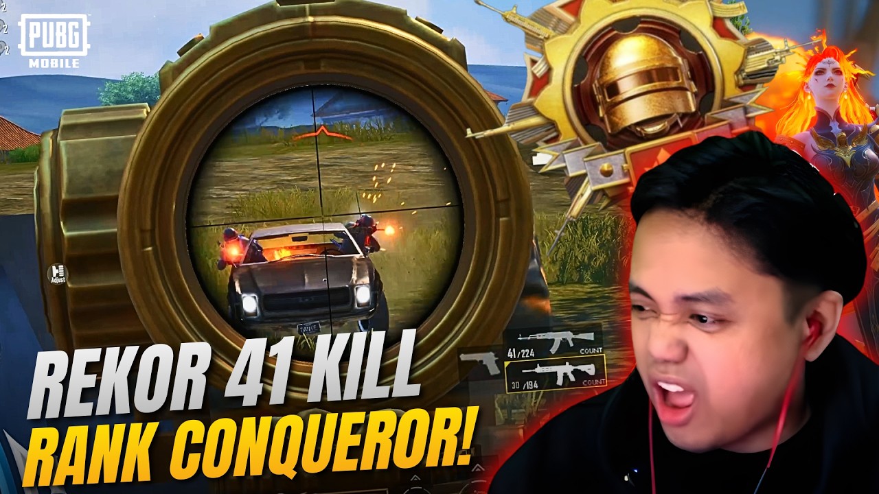 Cuma Kapten ZAN yang Bisa 41 Kill di Conqueror | PUBGM Indonesia