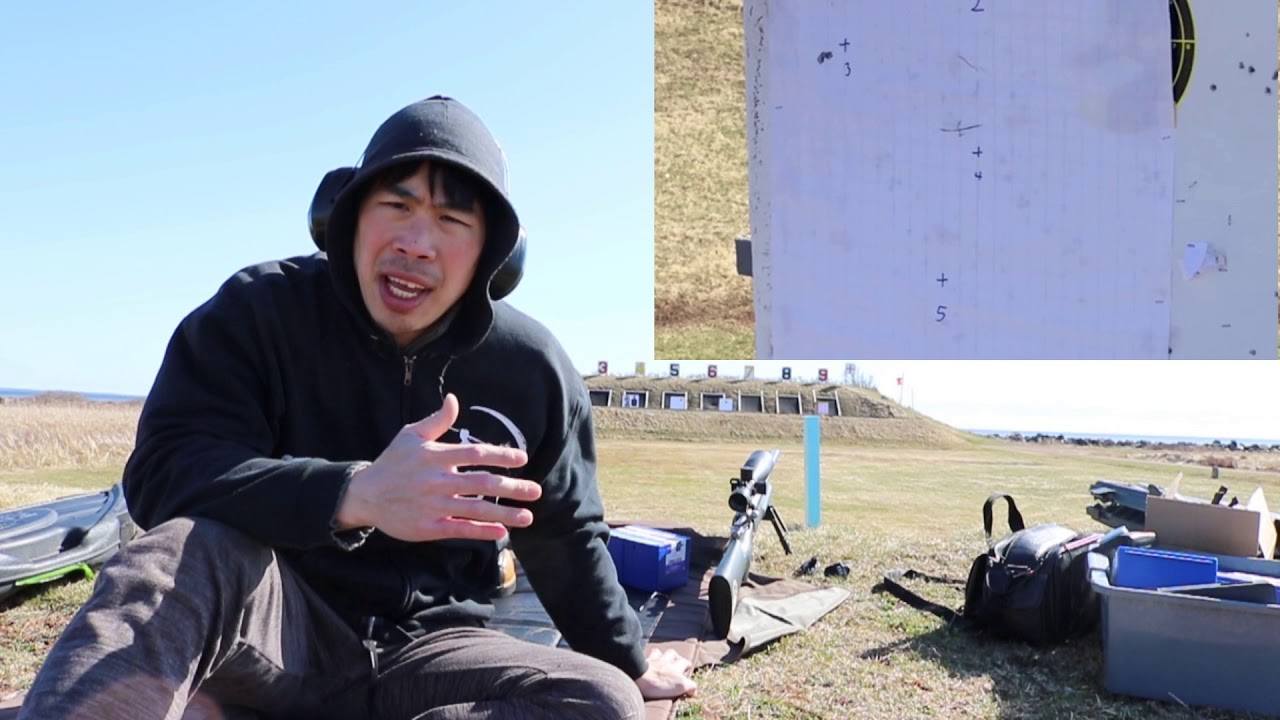 200 hybrid and 185 at 100 yards zeroing scopes for both rifles