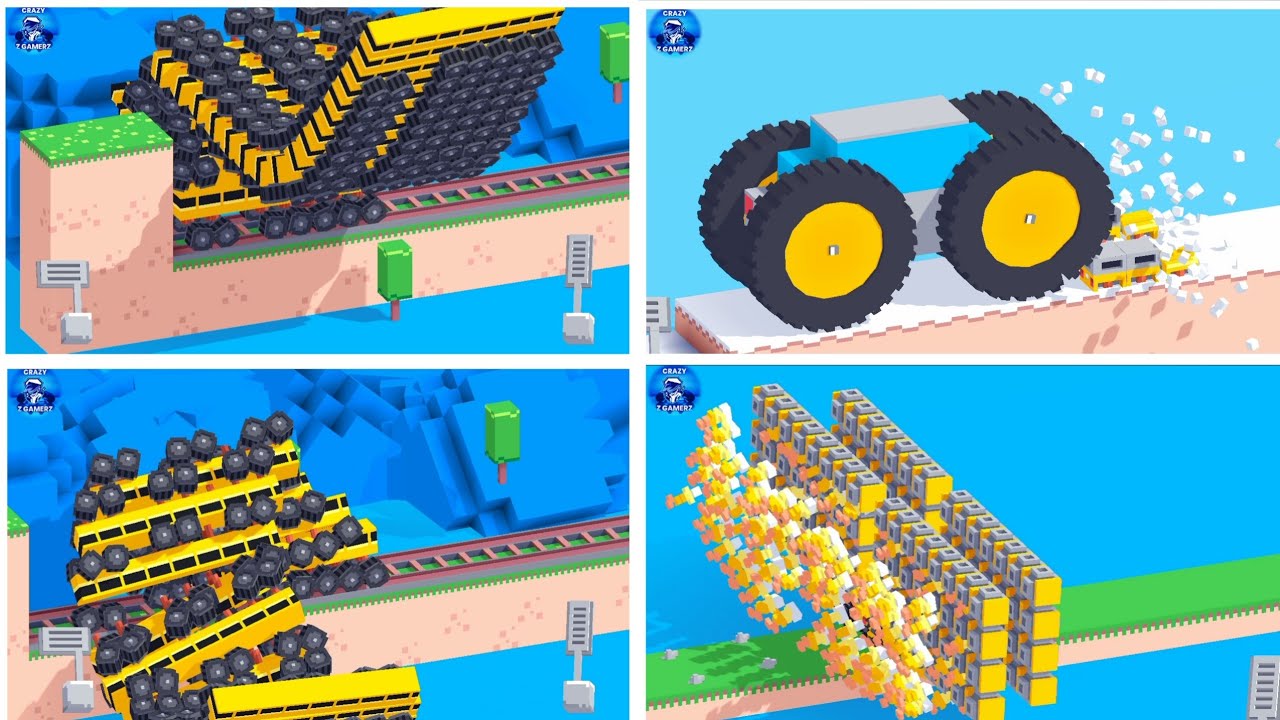 Crazy Cars Fancade Episode 233 | fancade drive mad level | fancade game #car #racing