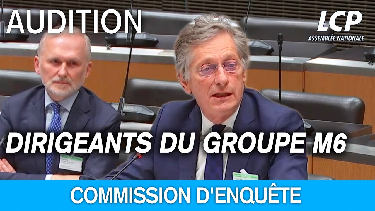 Autorisations de diffusion sur la TNT : audition des dirigeants du Groupe M6 - 8/02/204