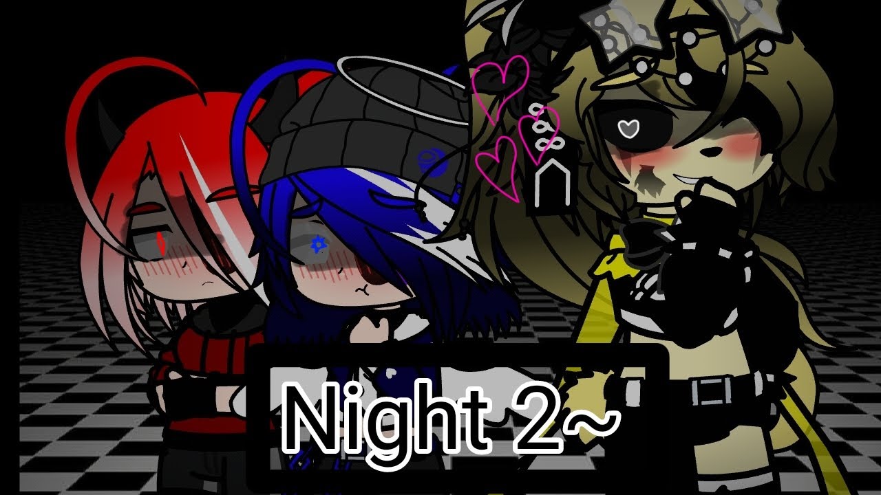 FNIA 1//Night 2//Fnaf// Gacha club//