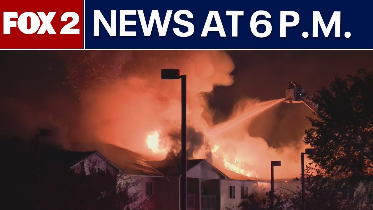 Massive fire in Southgate; 83-year-old stabbed to death in Royal Oak; Wilson park opens in Detroit