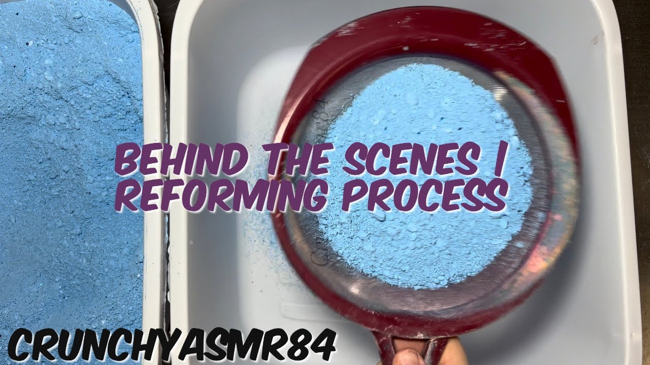 Behind the Scenes - Reforming Process | ASMR