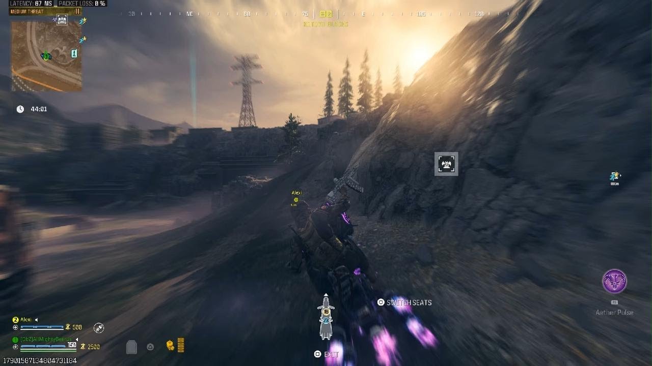 Call of Duty Modern Warfare Zombies sick Bloodburner trick 🏍️