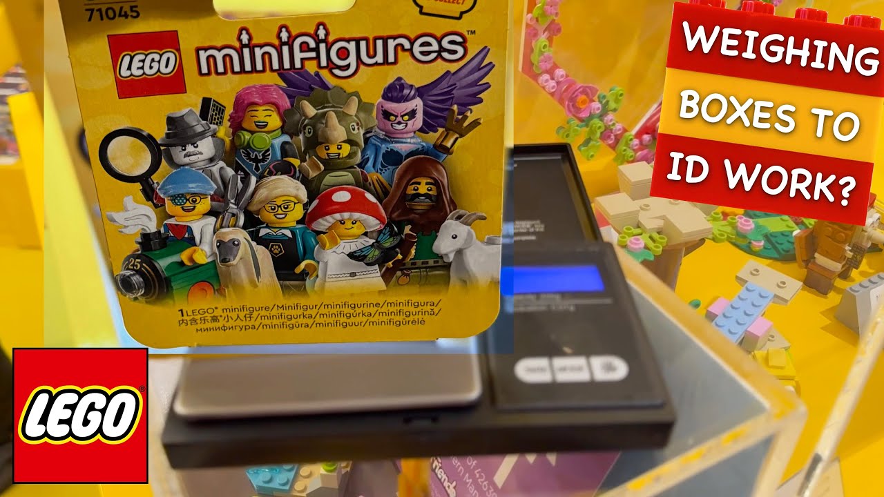 Does Weighing LEGO Series 25  Minifigures in Boxes to Identify Them Work?