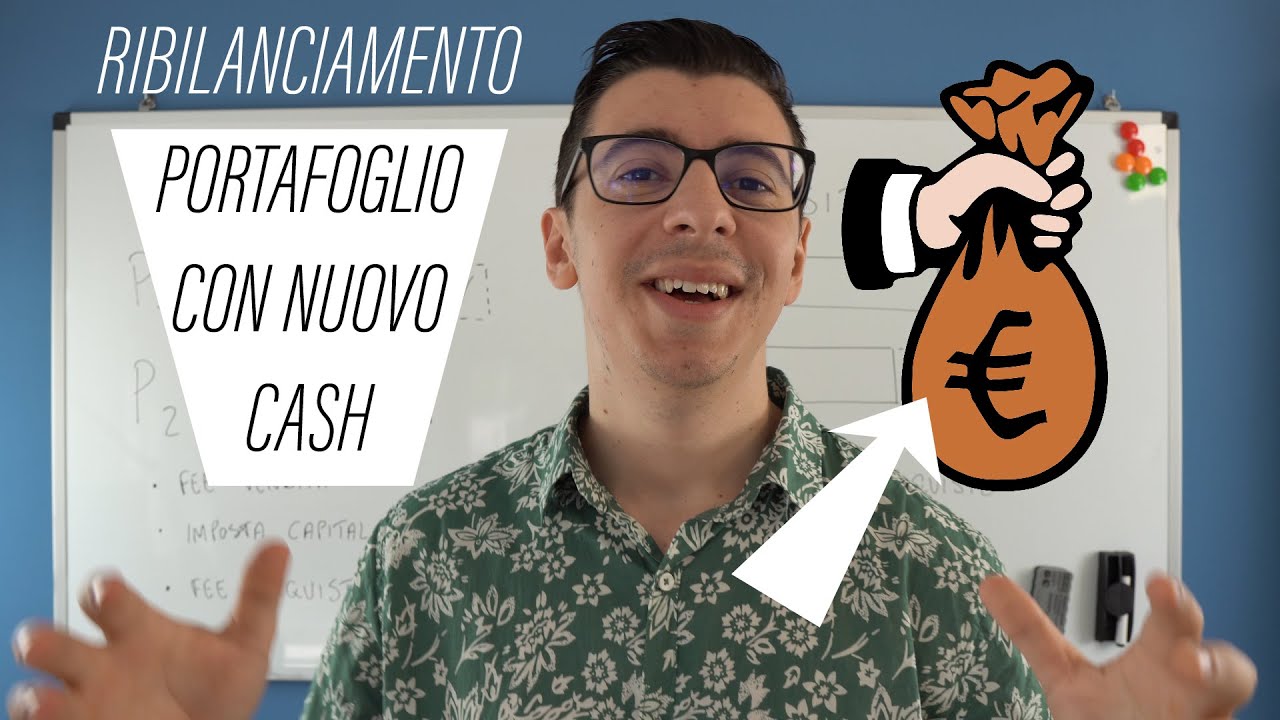 RIBILANCIARE il portafoglio finanziario con nuova liquidit&agrave; (ribilanciamento portafoglio atipico)
