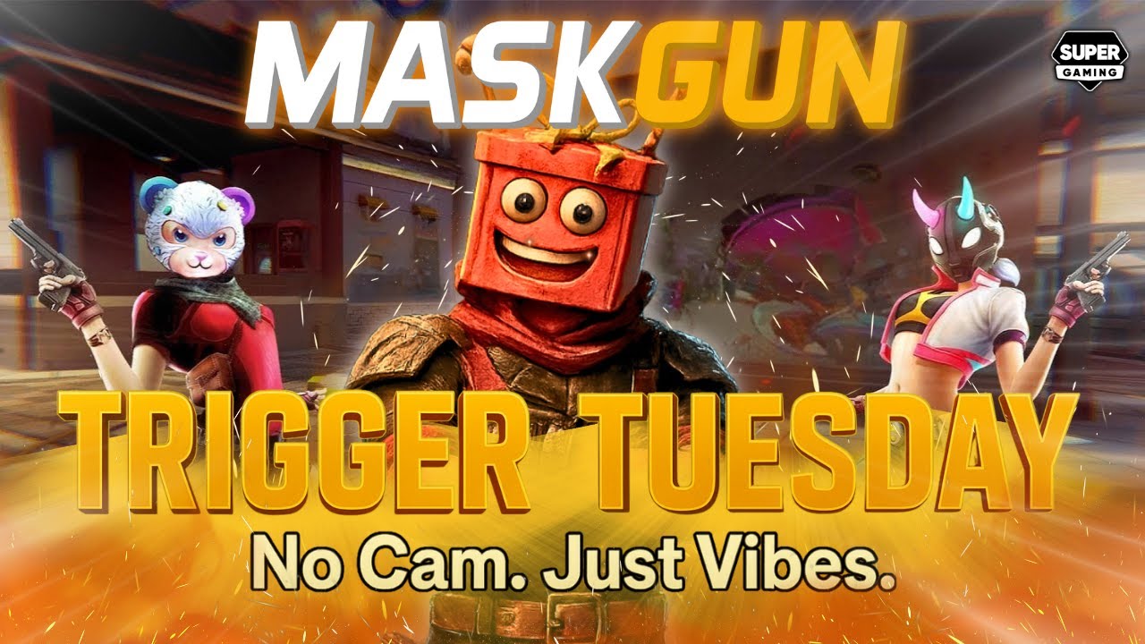 Maskgun | Live Gameplay | Trigger Tuesday Diamonds GIVEAWAY'S | #Live #SuperGaming