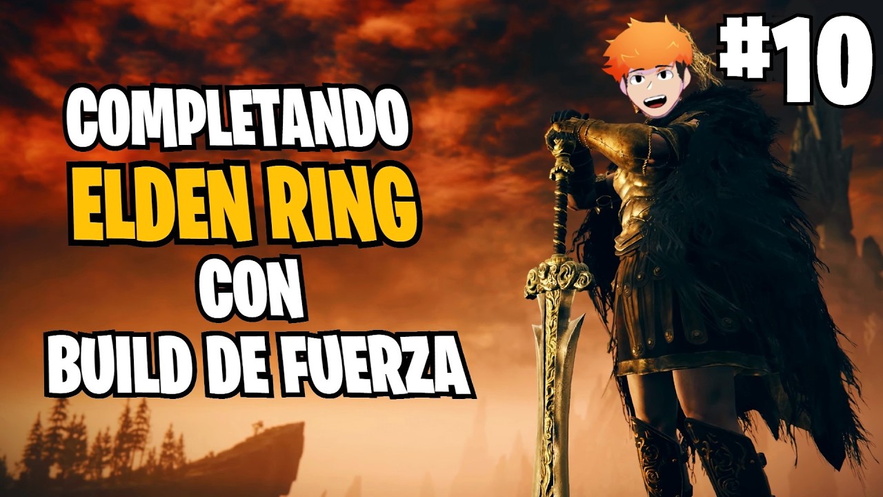 Mi Primera vez usando Build de Fuerza I Elden Ring (DLC) I Capitulo 10