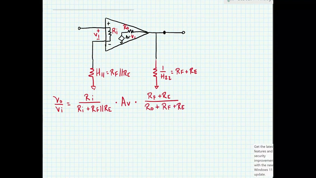 ECE 3204 Lecture 20A - Negative Feedback Examples #1