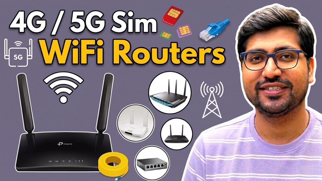 [NEW 2026]🔥Best 4G/5G Router With Sim Card Slot🔥Best 4G SIM Router 2026🔥Best WIfi Router In India