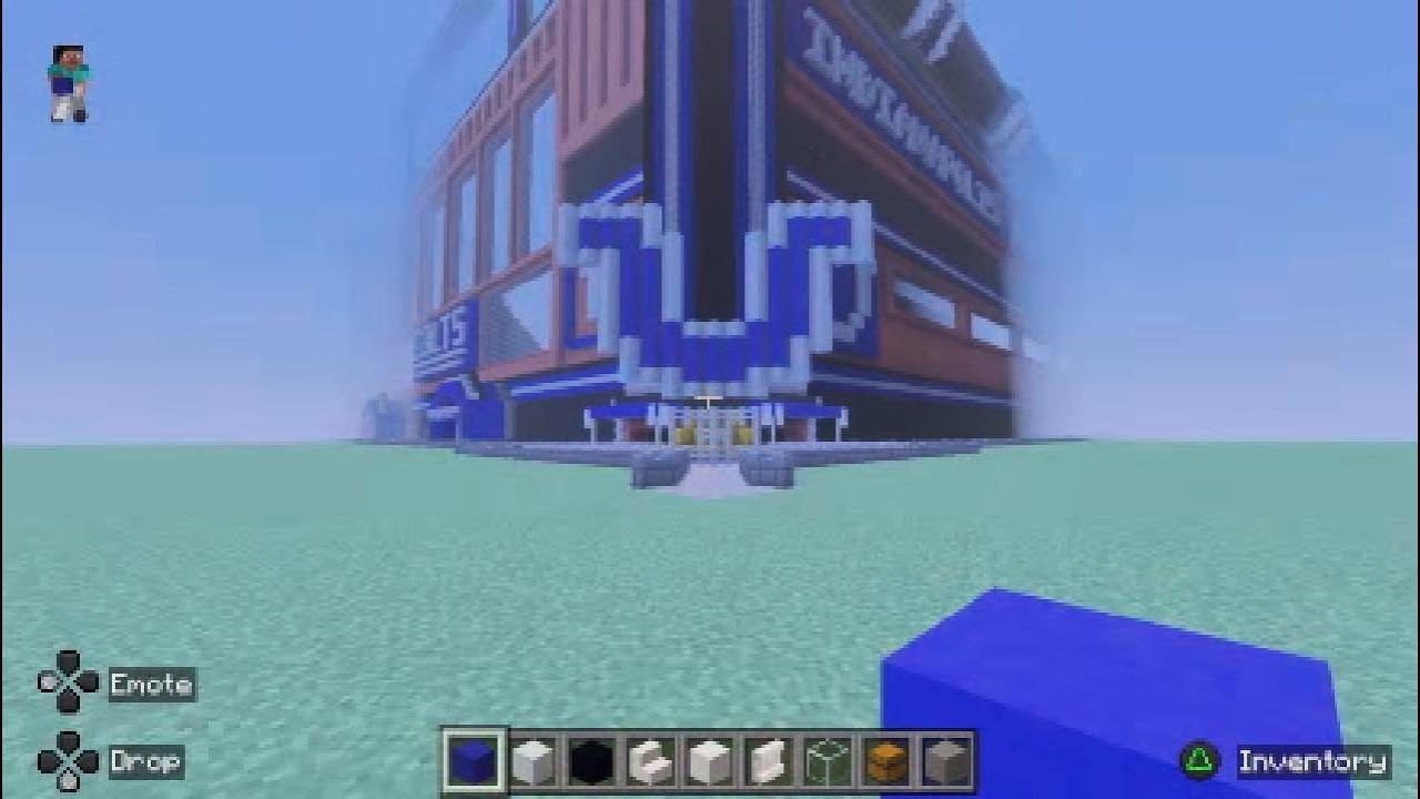 Minecraft Peyton Manning Stadium Tour