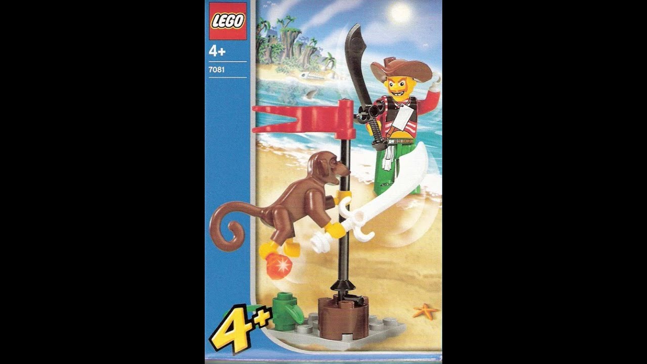 LEGO 4 JUNIORS | 7081 Harry Hardtack and Monkey | Building instructions