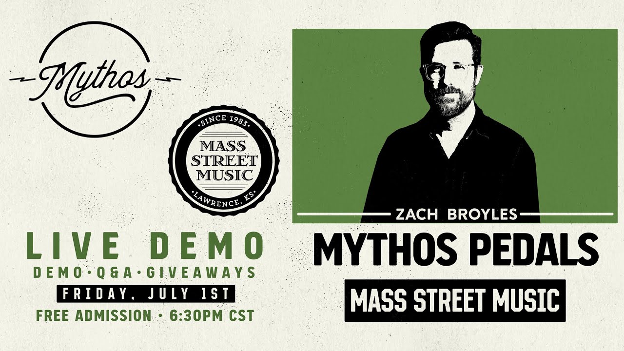 Mythos Pedals Night 2022 - Live at Mass Street Music