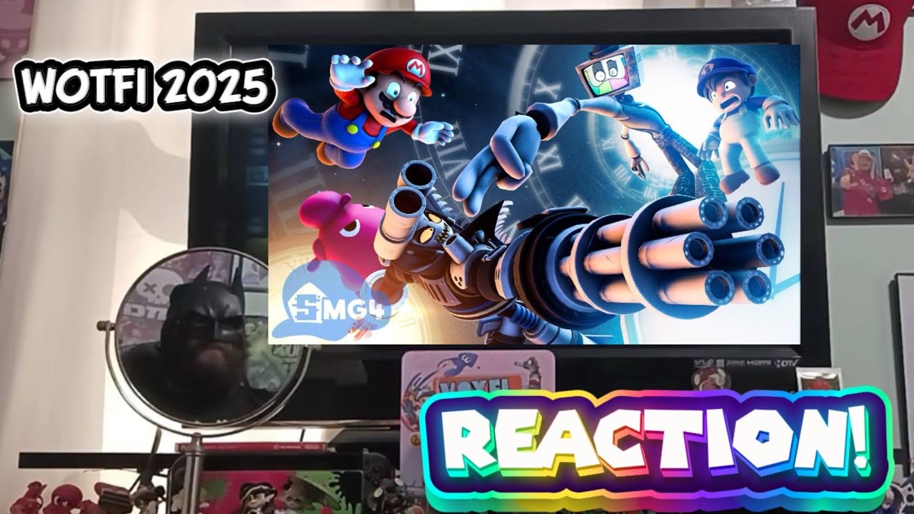 АБСОЛЮТНЫЙ WOTFI!! | Реакция | SMG4: Война толстых итальянцев 2025