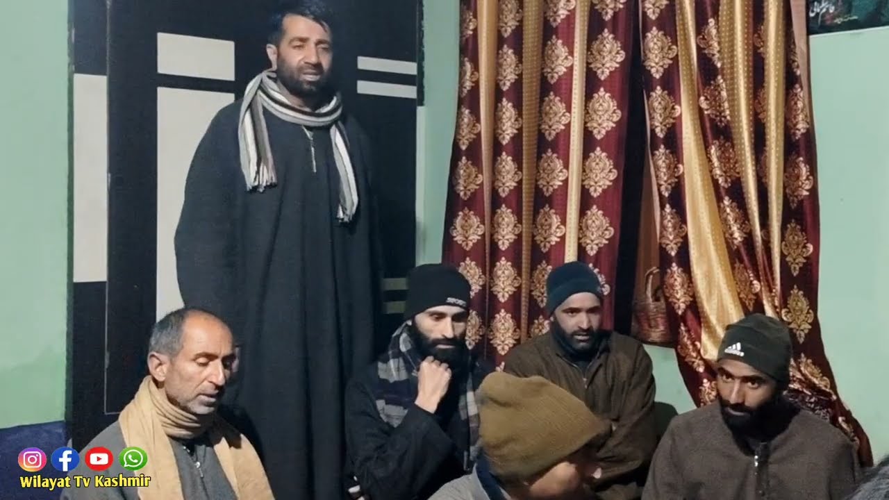مضمون کفس زاکے محمد افضل ڈار صاحب کاشر مرثیہ 