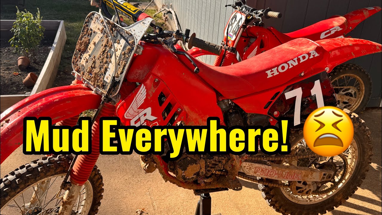 Mud, Rain & Two-Strokes! MOVMX Possum Hollow MX – 1988 Honda CR125 (Ultima Two 125 Intermediate)